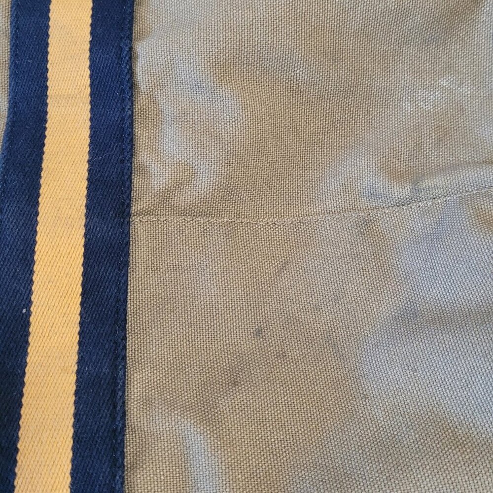 Rugby Ralph Lauren Preppy Large Canvas Duffle Weekender Bag. - Picture 9 of 12